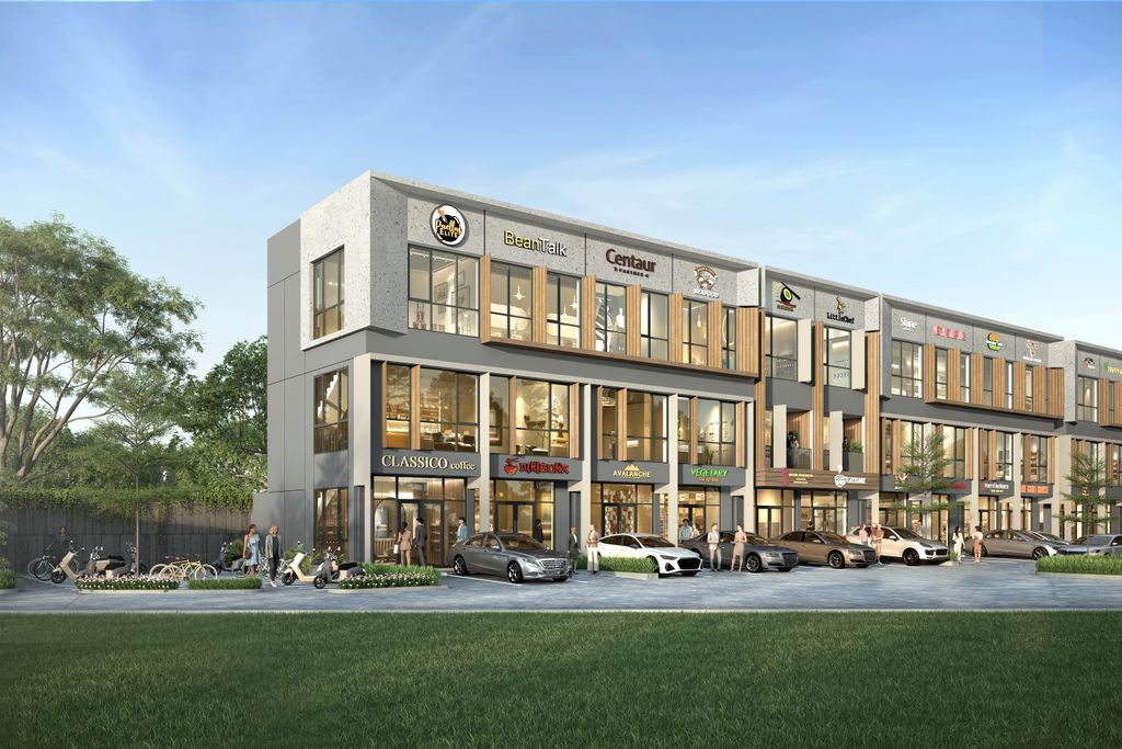 foto tampak rumah tipe West Village 1 - 4.5 x 10 perumahan West Village Business Park