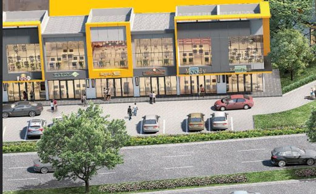 foto tampak rumah tipe RUKO PINANG GRAHA 2 SUDUT perumahan RUKO DAN CLUSTER PINANG GRAHA 2 GRAHA RAYA