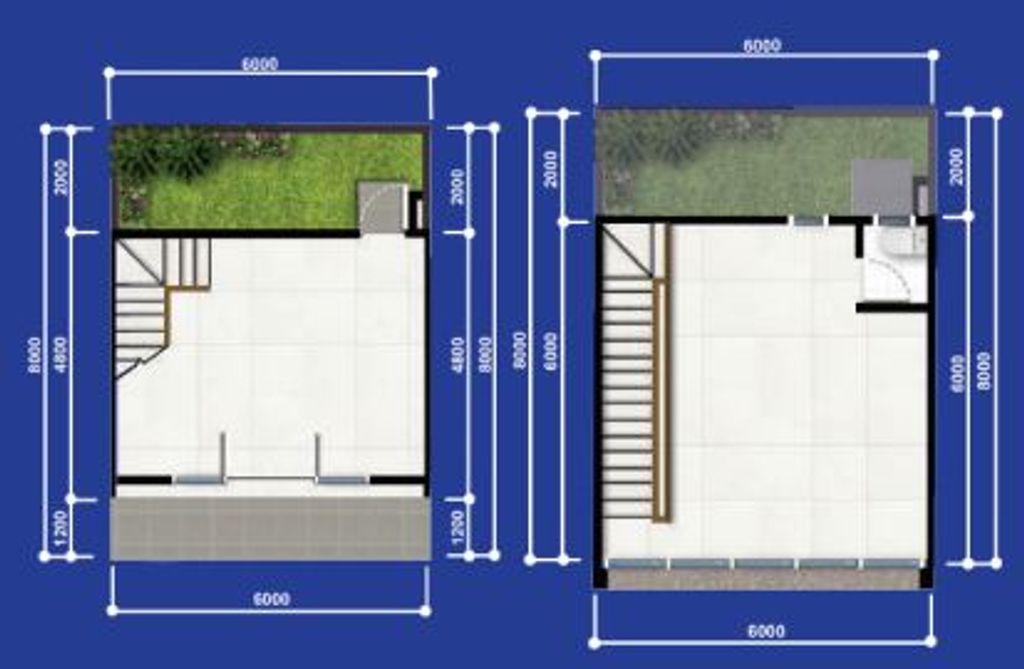 foto denah rumah tipe RUKO PINANG GRAHA 2 SUDUT perumahan RUKO DAN CLUSTER PINANG GRAHA 2 GRAHA RAYA