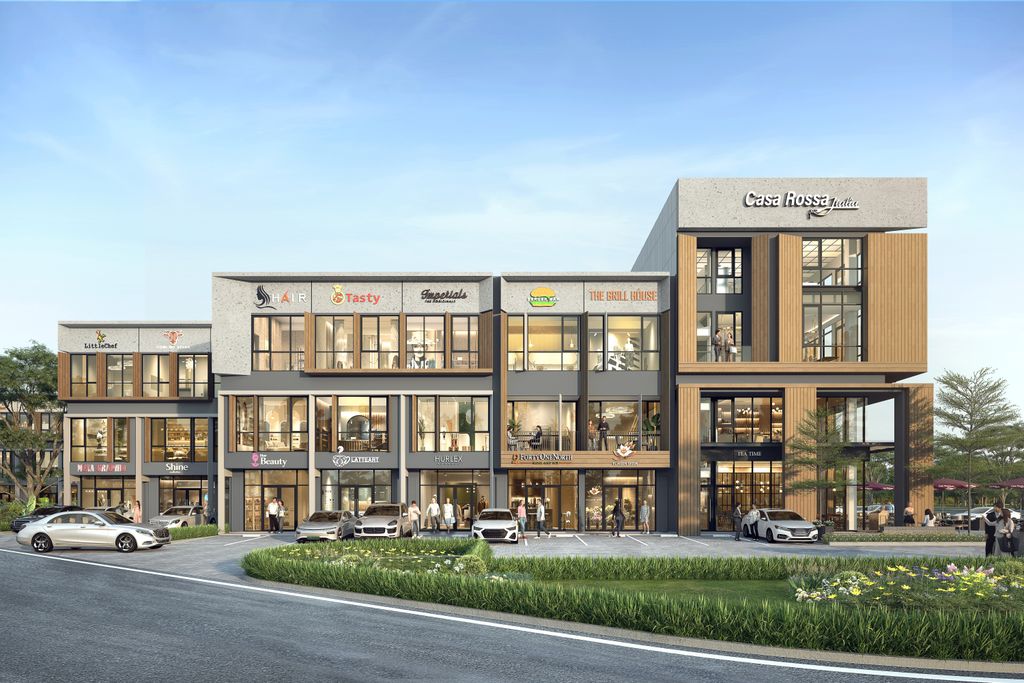 foto tampak rumah tipe West Village 1 - 4.5 x 11 perumahan West Village Business Park