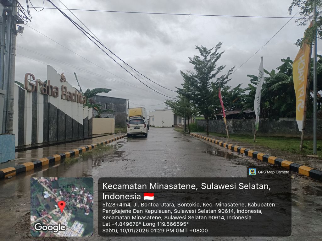 foto gerbang perumahan Graha Rachita tahap 3