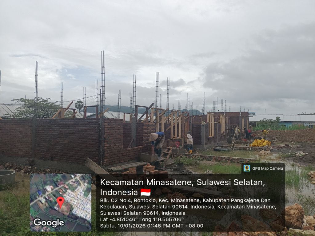 foto posisi tengah perumahan Graha Rachita tahap 3