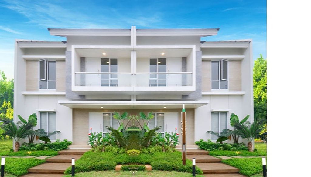 foto tampak rumah tipe GRAYSON perumahan PARADISE SERPONG CITY BLOK F