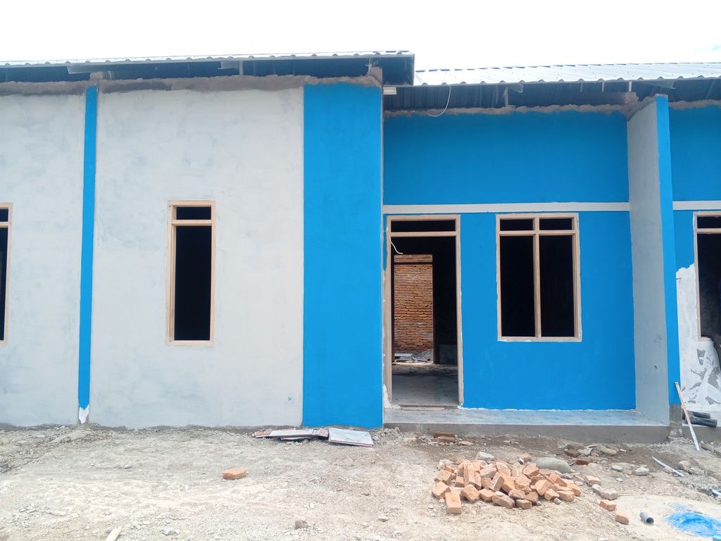 foto tampak rumah tipe 36/78 perumahan BUMI LAPPA MAS 3 TAHAP 2