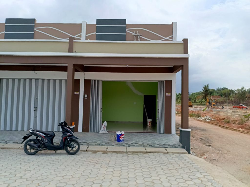 foto tampak rumah tipe MINI TOKO perumahan BUKIT AGUNG INDAH