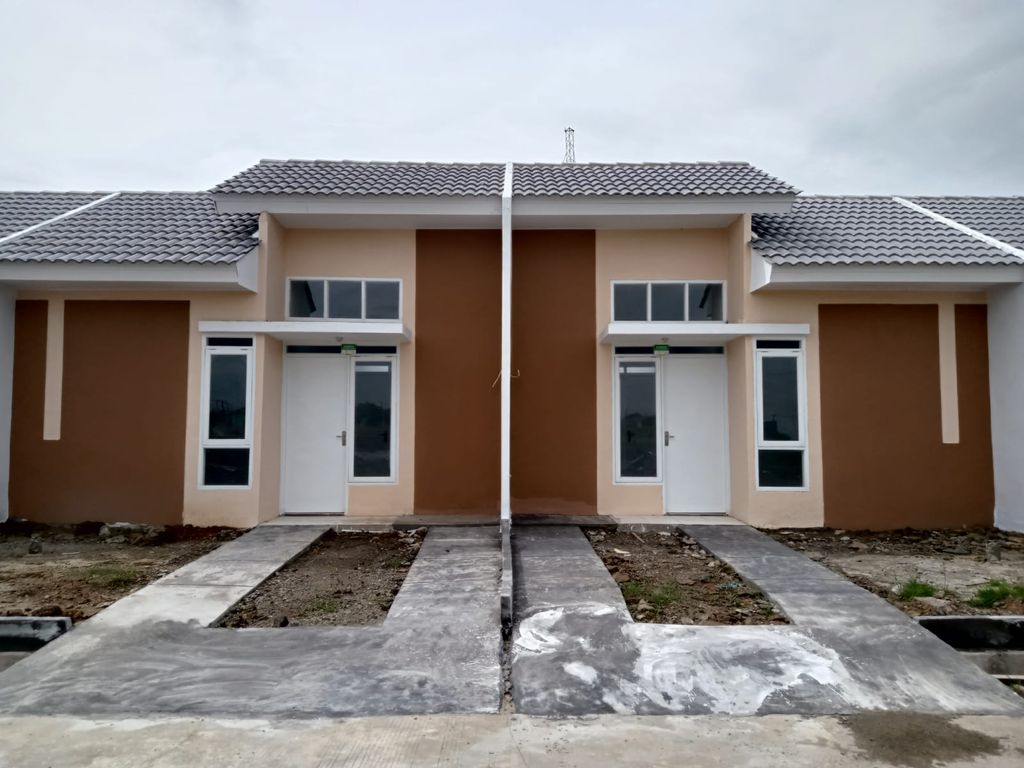 foto tampak rumah tipe 29/60 perumahan GRAND KERTAMUKTI RESIDENCE 2024