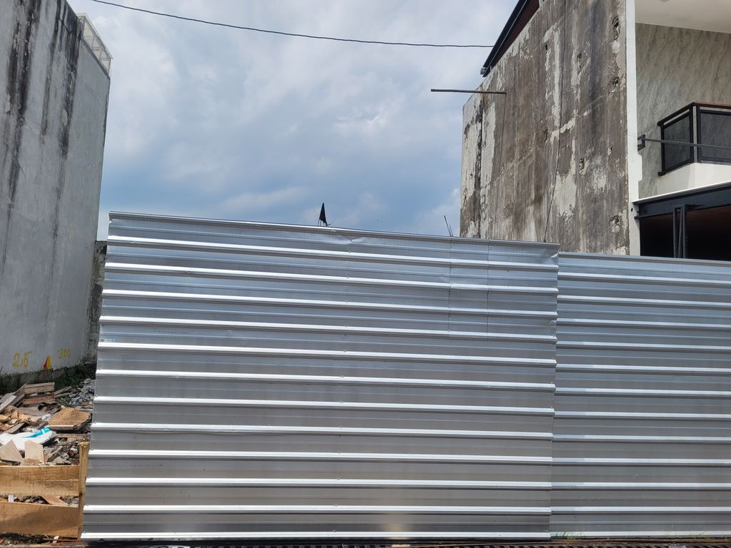 foto posisi tengah perumahan Nawasena Residence