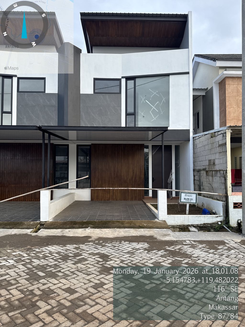 foto contoh rumah perumahan DATARAN HIJAU 2