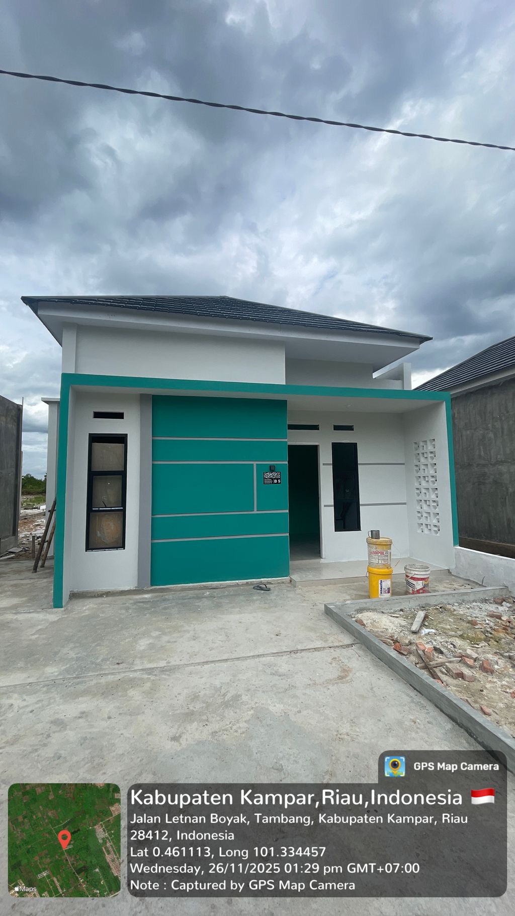 foto contoh rumah perumahan DEANDRA RESIDENCE SWADAYA