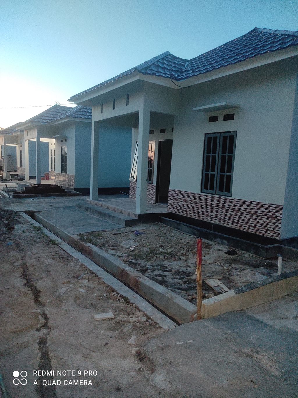 foto posisi tengah perumahan Green Kobes Property
