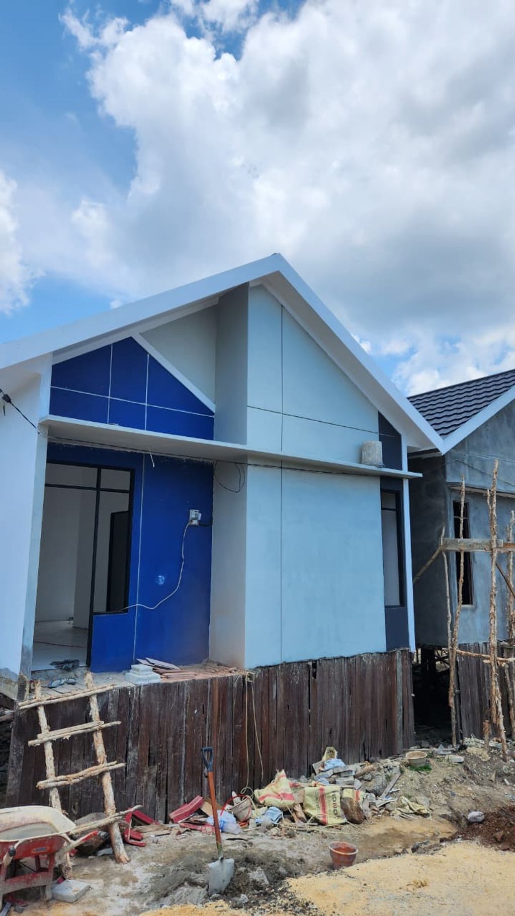 foto tampak rumah tipe kavling 11 perumahan Perumahan Permata Residence 3 Sekumpul