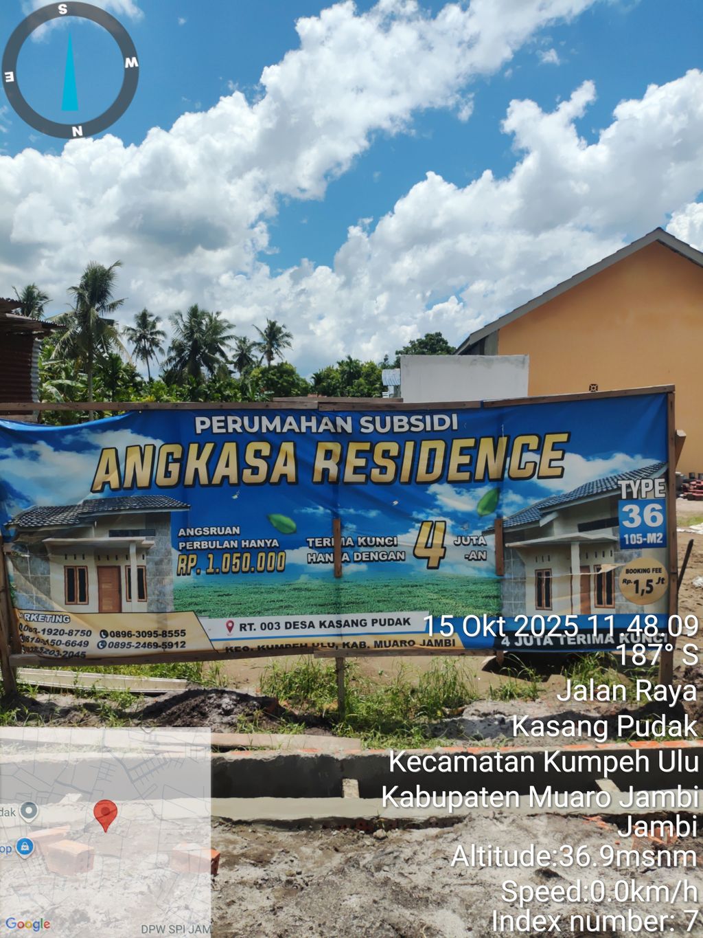 foto gerbang perumahan ANGKASA RESIDENCE