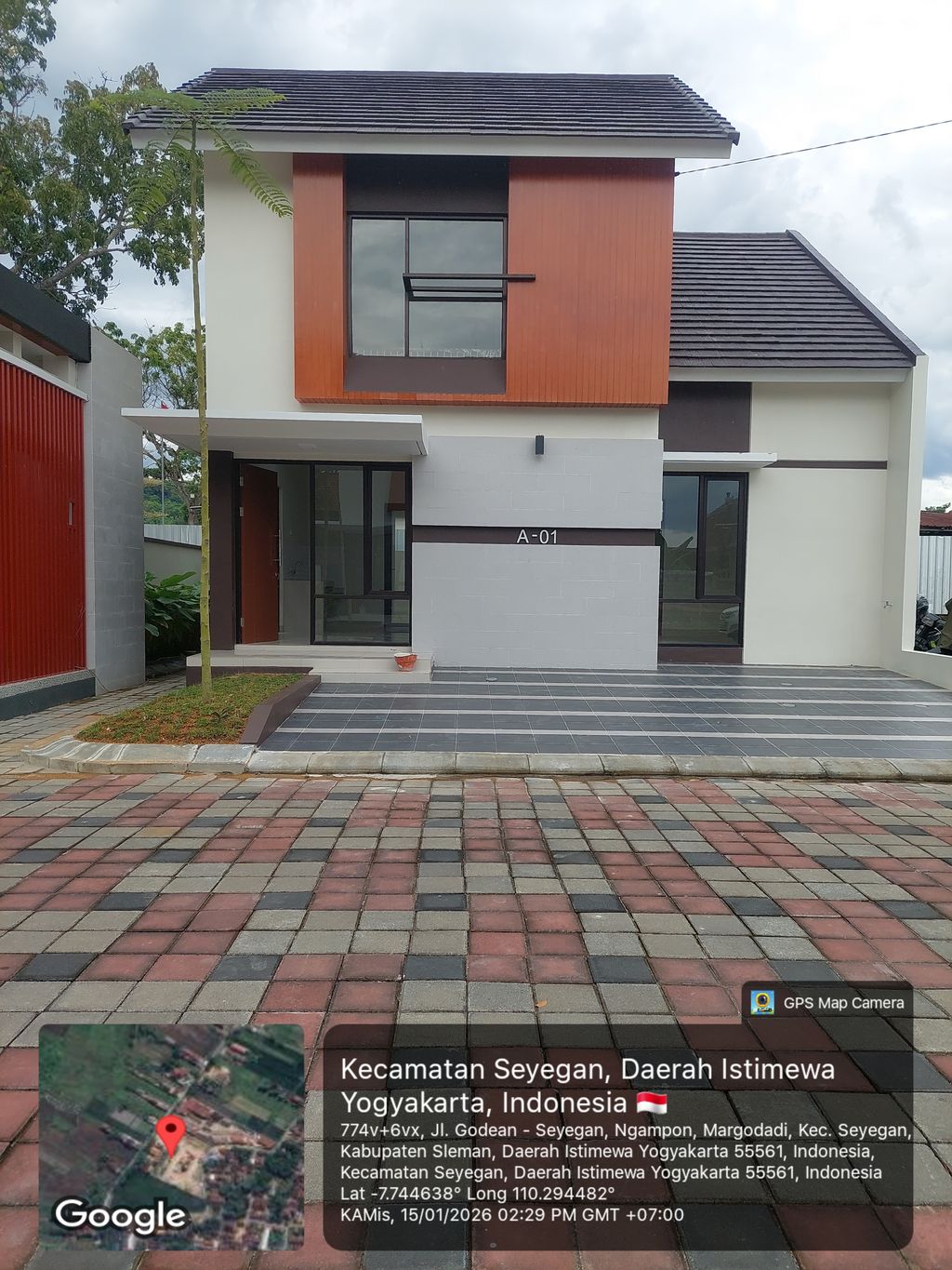 foto contoh rumah perumahan Puri Sehati Seyegan