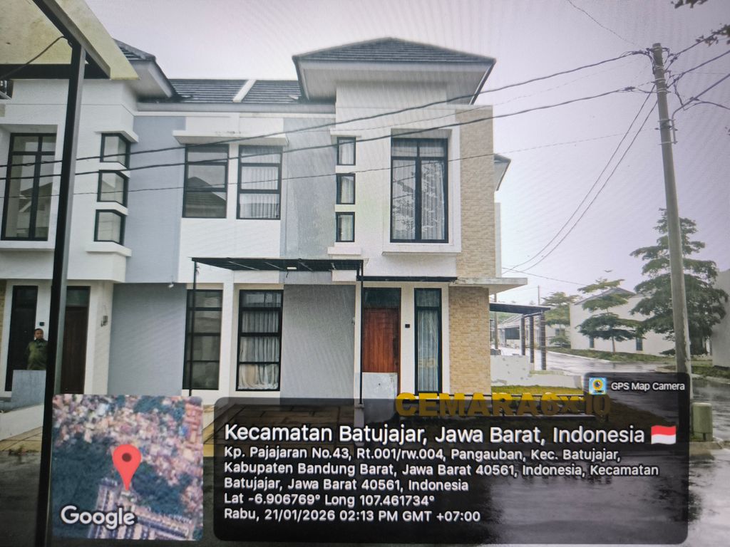 foto contoh rumah perumahan VILLA TAMAN BUNGA
