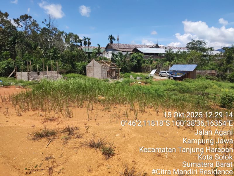 foto posisi tengah perumahan Citra Nusantara Mandiri Residence