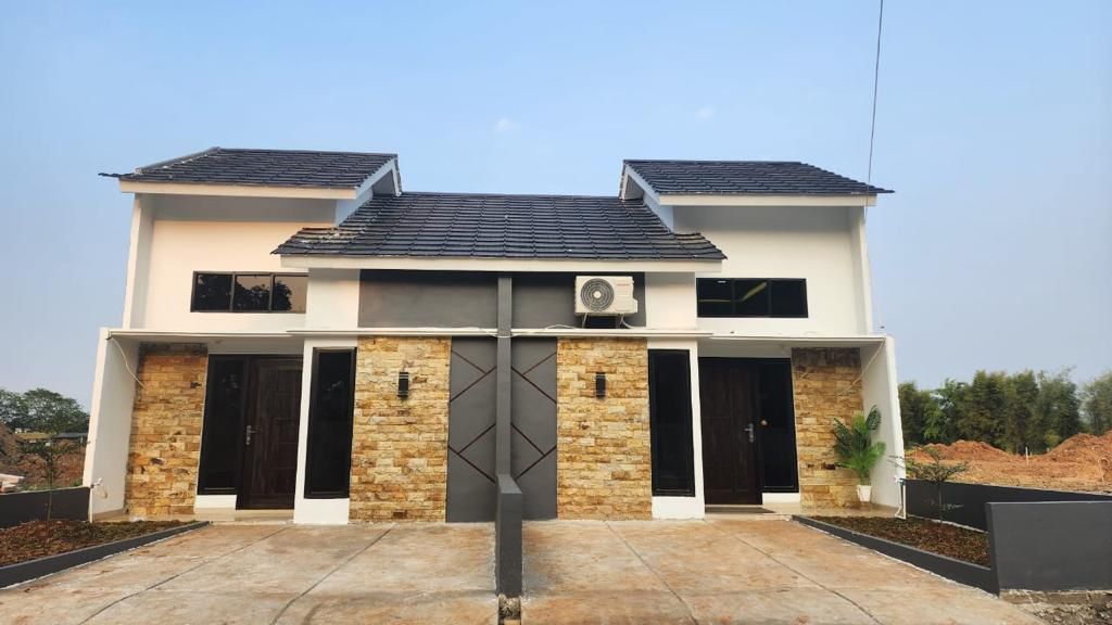 foto tampak rumah tipe 36/60 A perumahan EL BANNA CITY