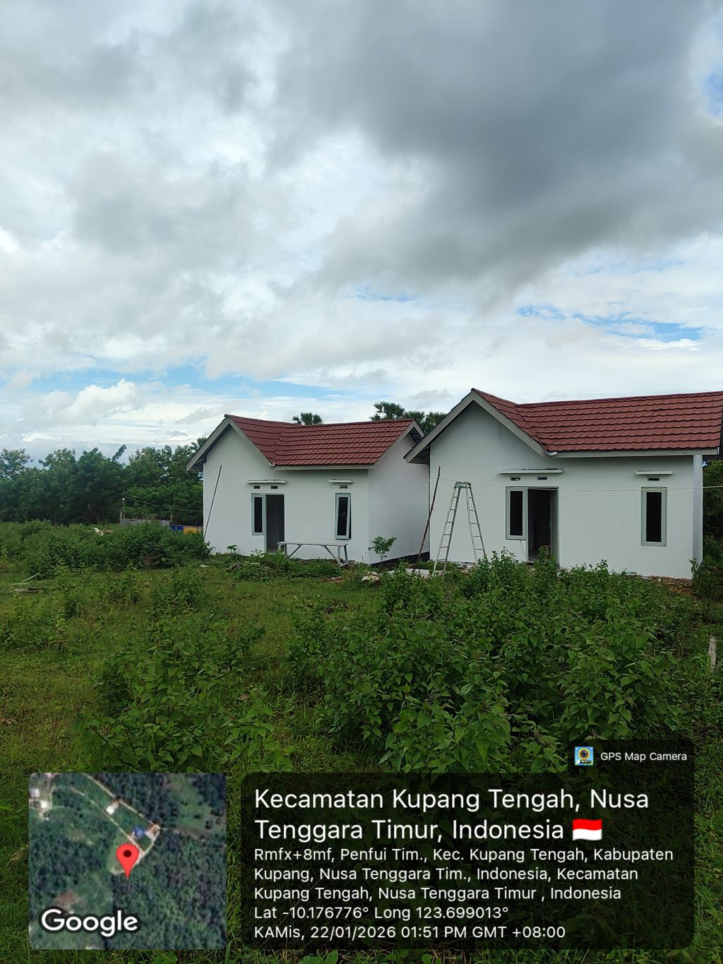foto posisi tengah perumahan GRIYA SHAFWAH PERMAI