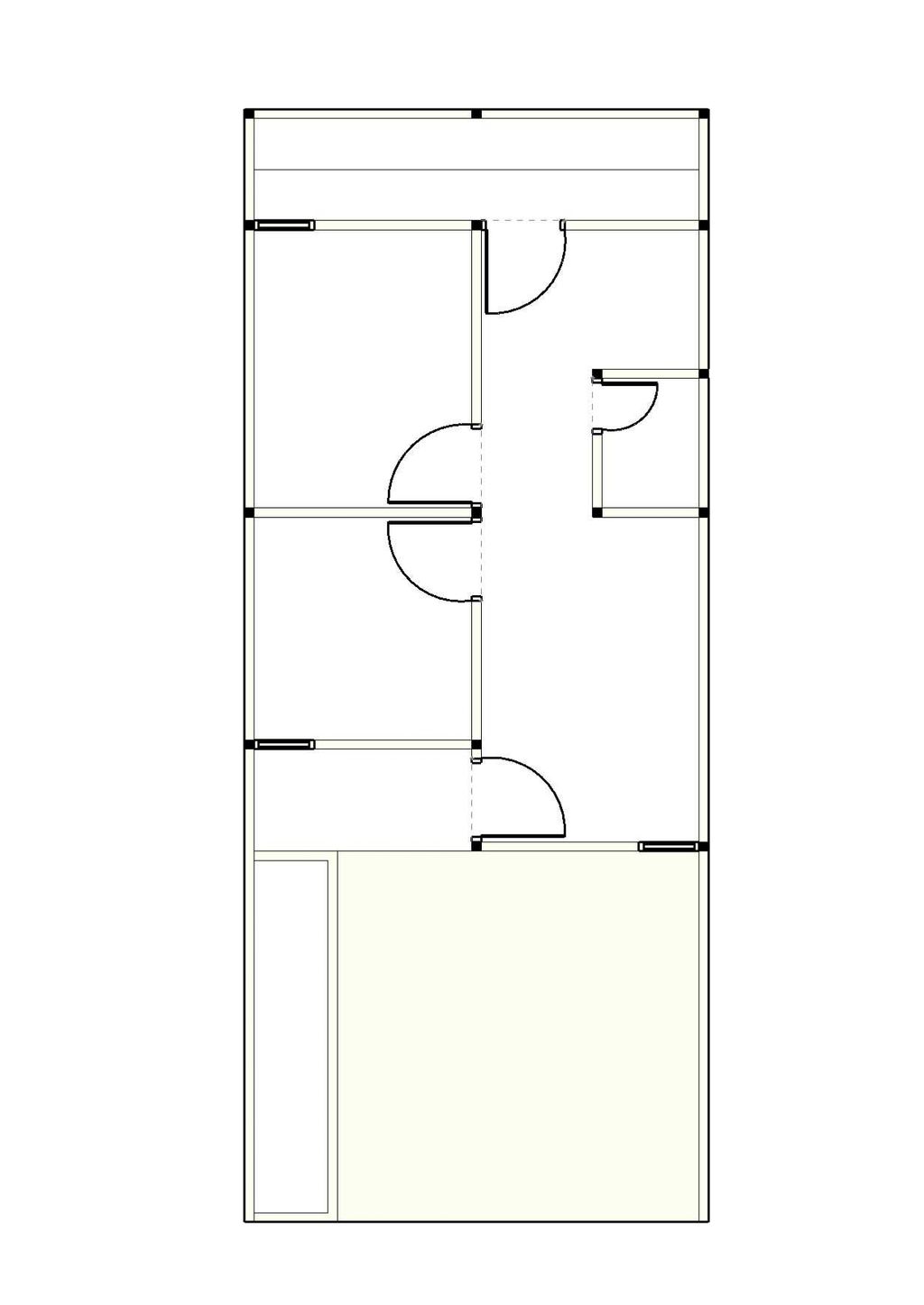 foto denah rumah tipe 36/60 B perumahan EL BANNA CITY