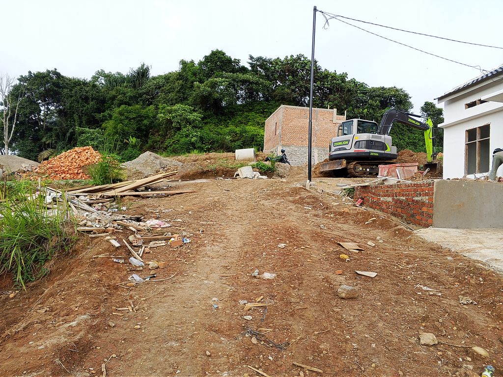 foto posisi tengah perumahan ZAM ZAM RESIDENCE