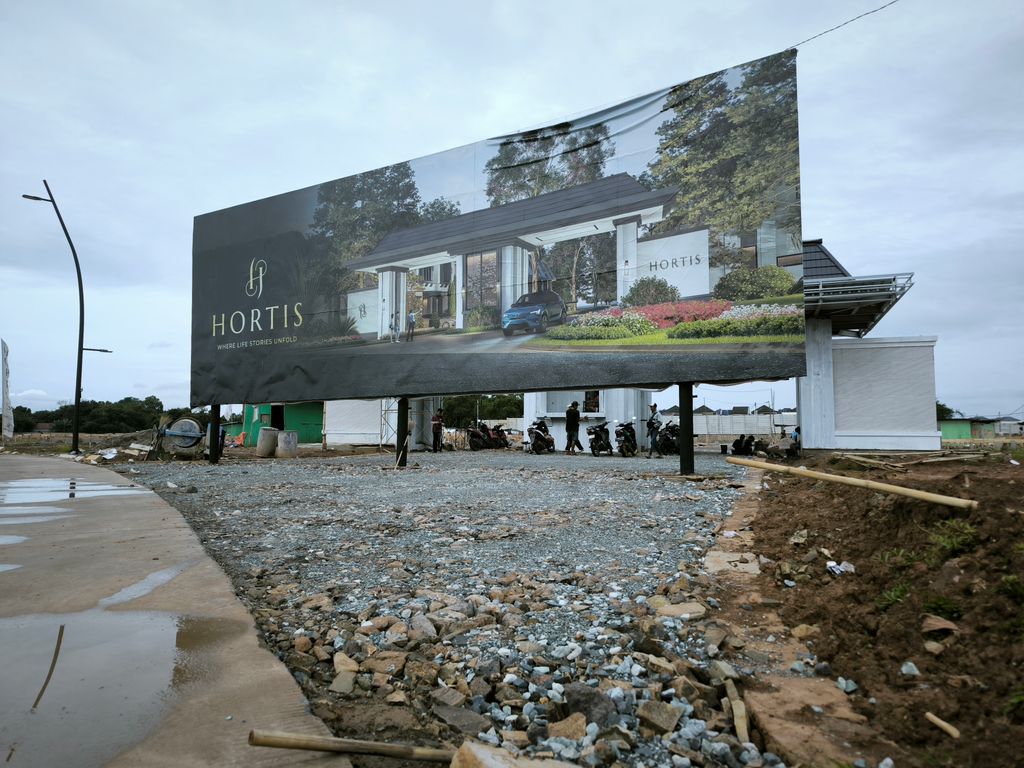 foto gerbang perumahan CITRAGARDEN SERPONG CLUSTER HORTIS