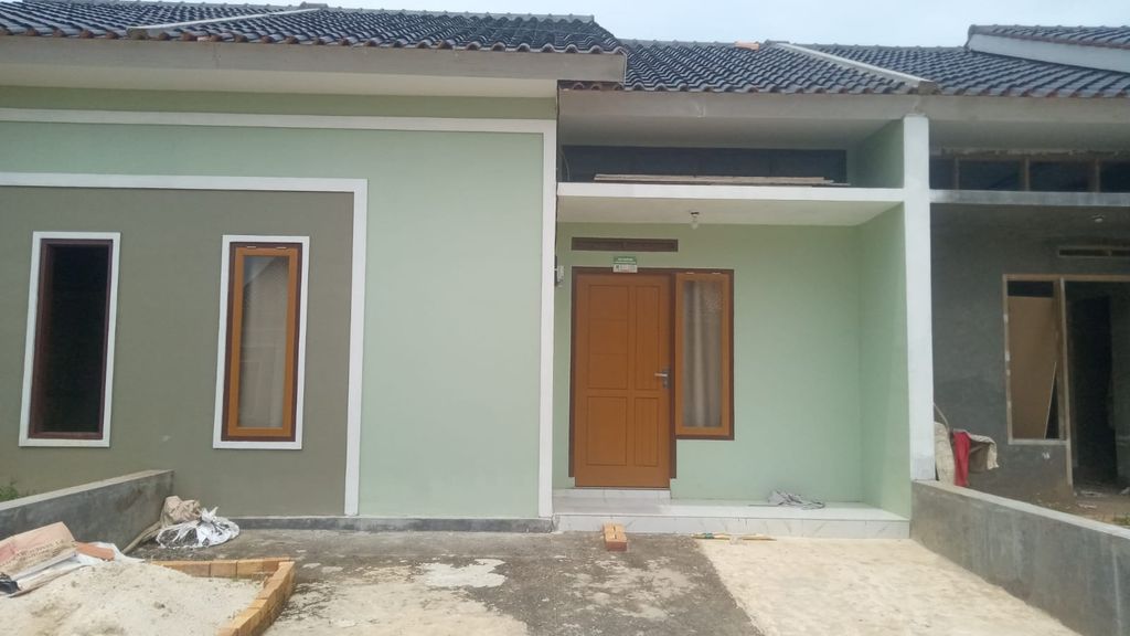 foto tampak rumah tipe 36/81 M² (SUBSIDI) perumahan CENDANA RESIDENCE 5