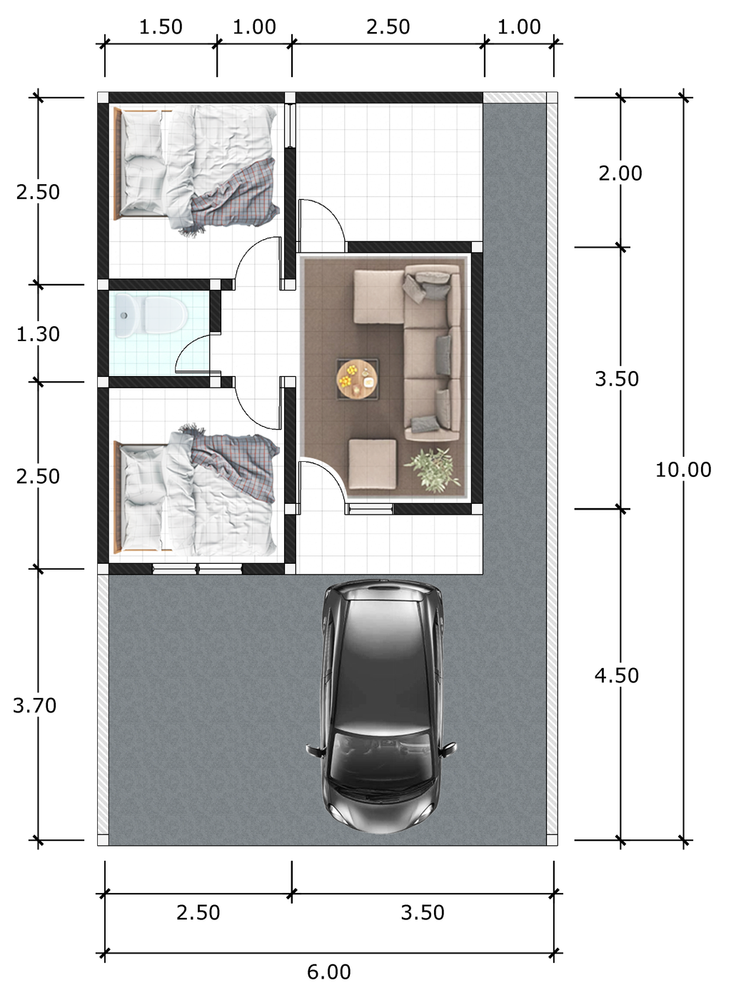 foto denah rumah tipe 30 Baru perumahan PERUMAHAN GENDIS REGENCY 3