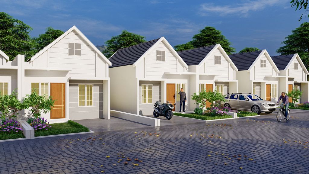 foto tampak rumah tipe 36 perumahan PERUMAHAN GENDIS REGENCY 3