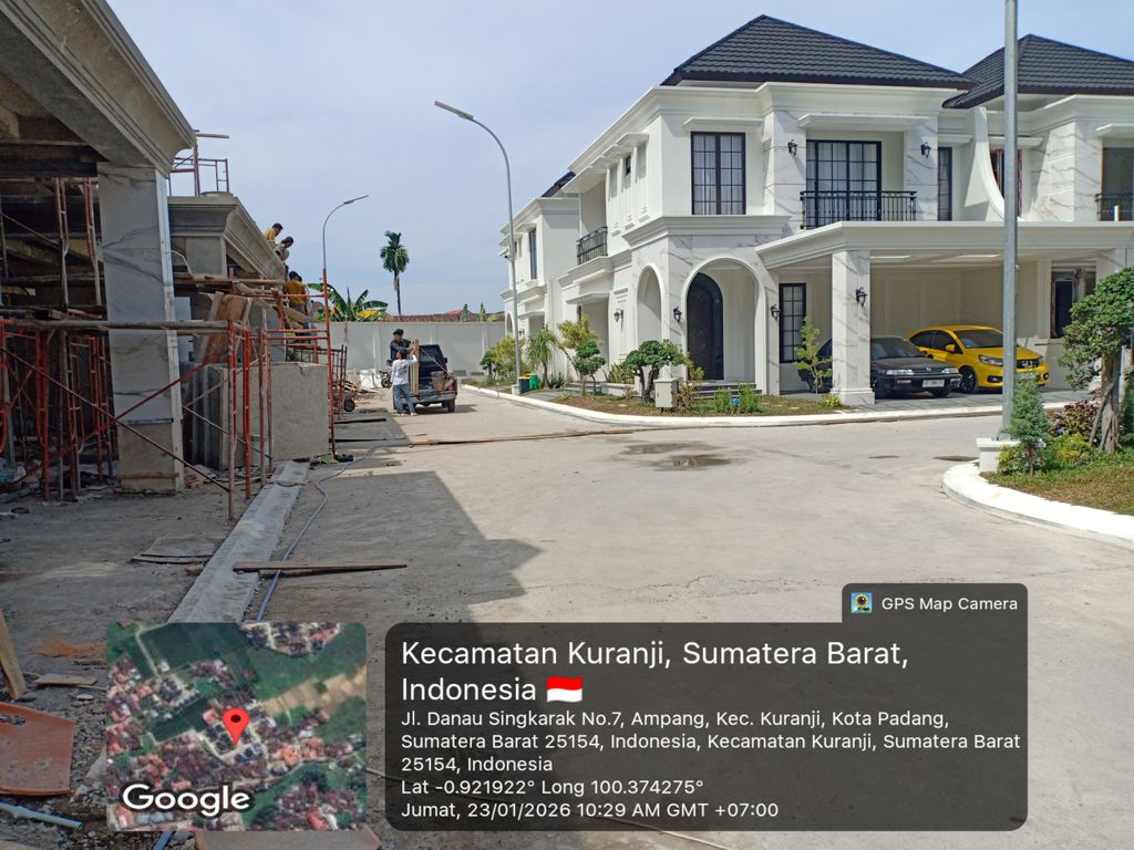 foto posisi tengah perumahan CLUSTER VILLAGIO