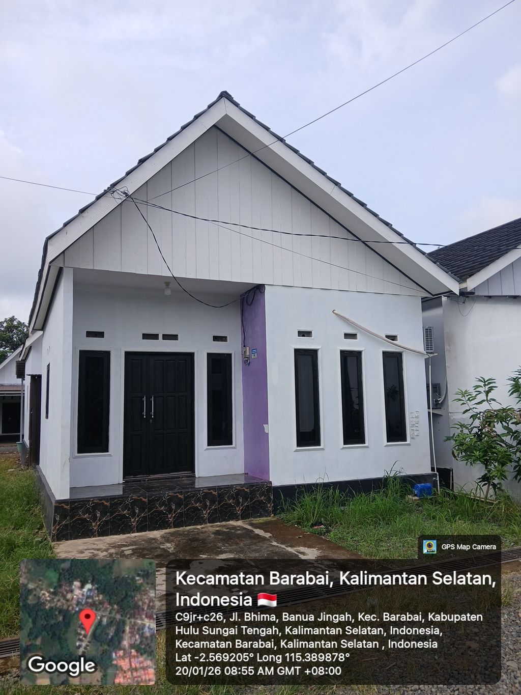 foto tampak rumah tipe 36 SUBSIDI perumahan NAURA GRIYA MANDIRI 3 (TAHAP 2)