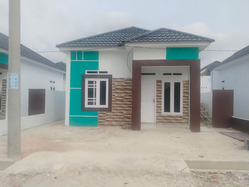 foto tampak rumah tipe 36 perumahan GREEN PRIMADONA