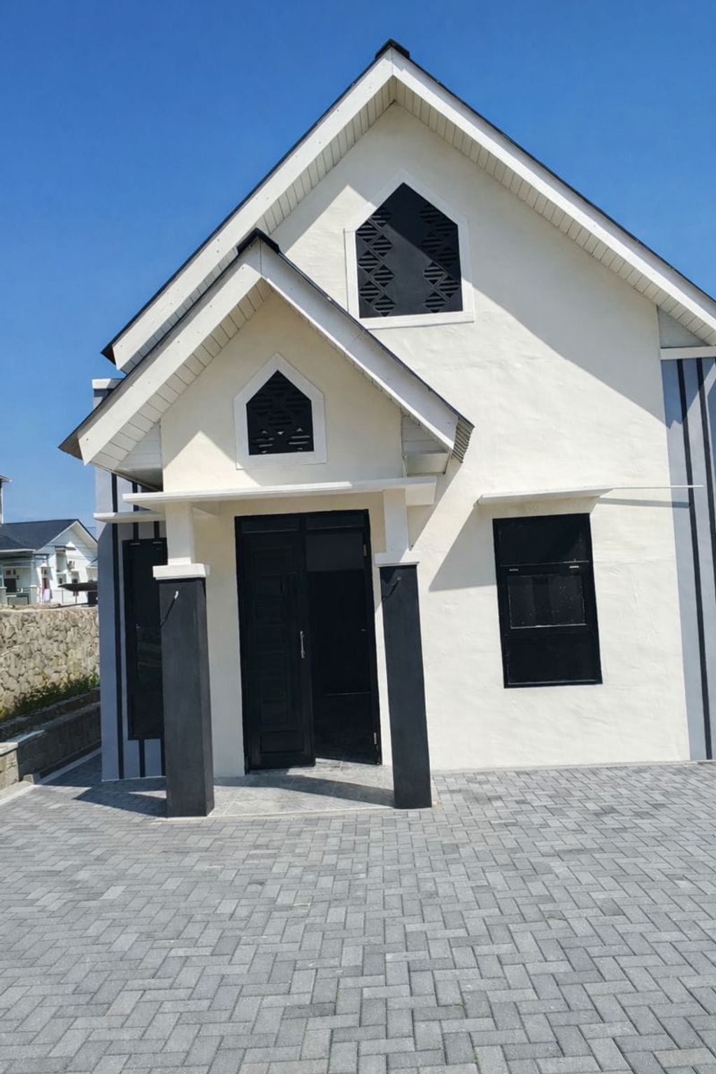 foto tampak rumah tipe 36/72 perumahan THALIA GREEN VELLEY