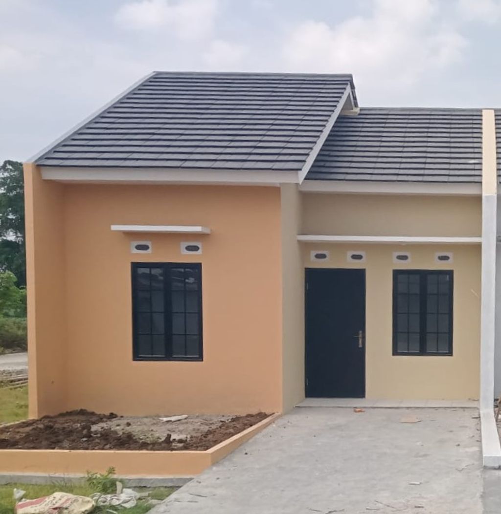 foto tampak rumah tipe T.30 perumahan LEBAK WANGI RESIDENCE