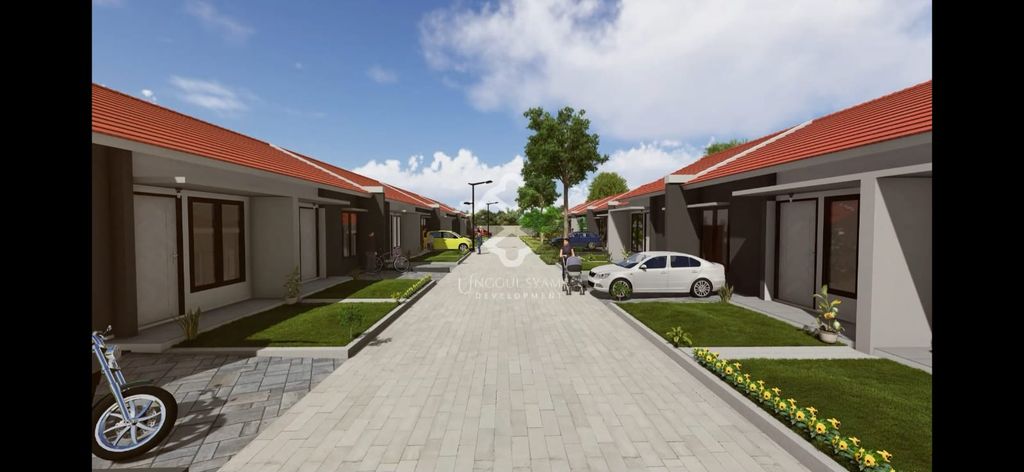 foto posisi tengah perumahan MUTIARA RESIDENCE