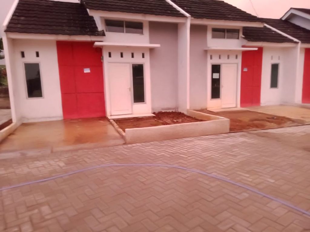 foto tampak rumah tipe Kencana - 166 perumahan Perumahan Villa Kencana Rangkasbitung