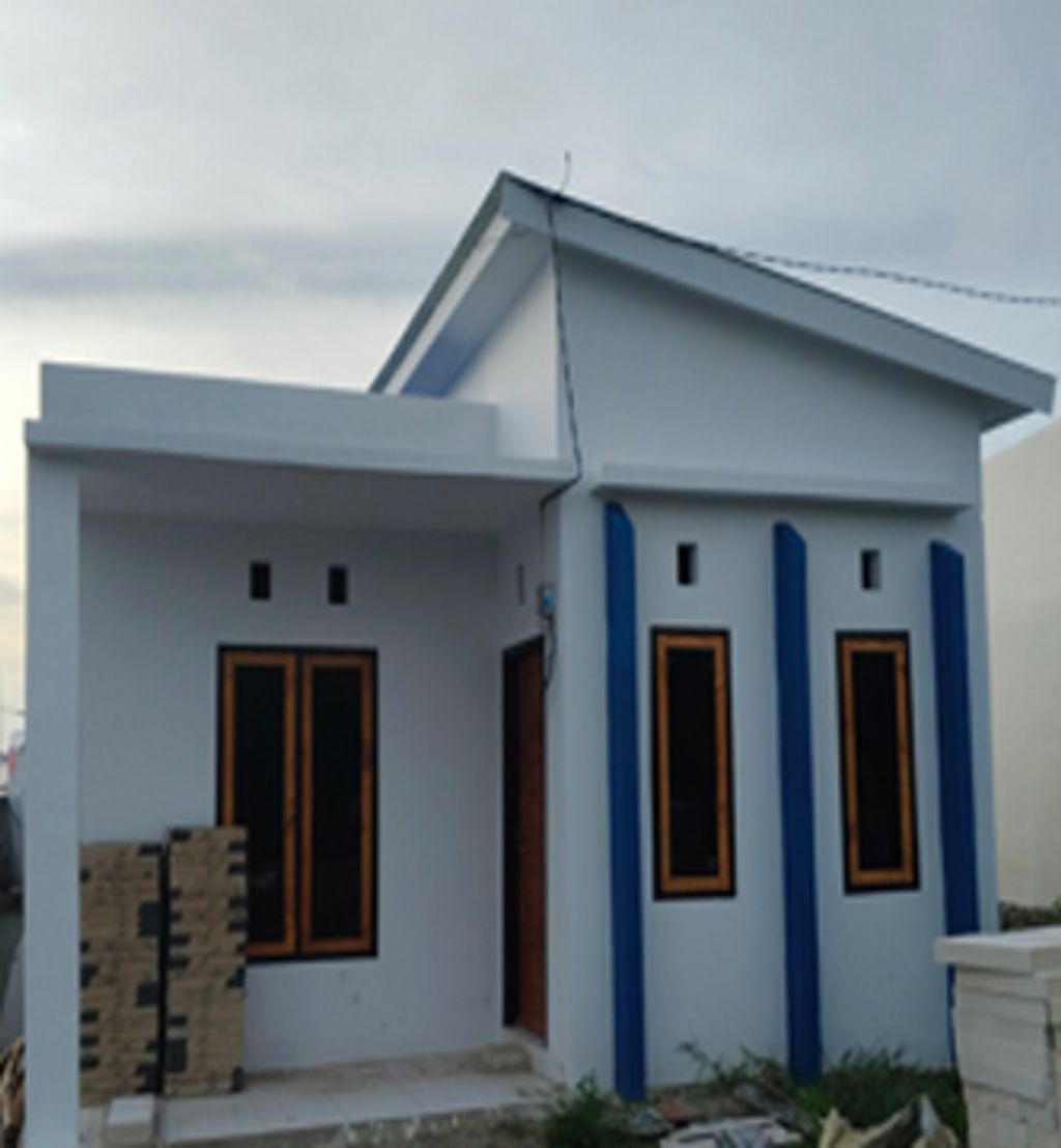 foto tampak rumah tipe 36 Subsidi Baru perumahan RAFEILLA HILLS RESIDENCE