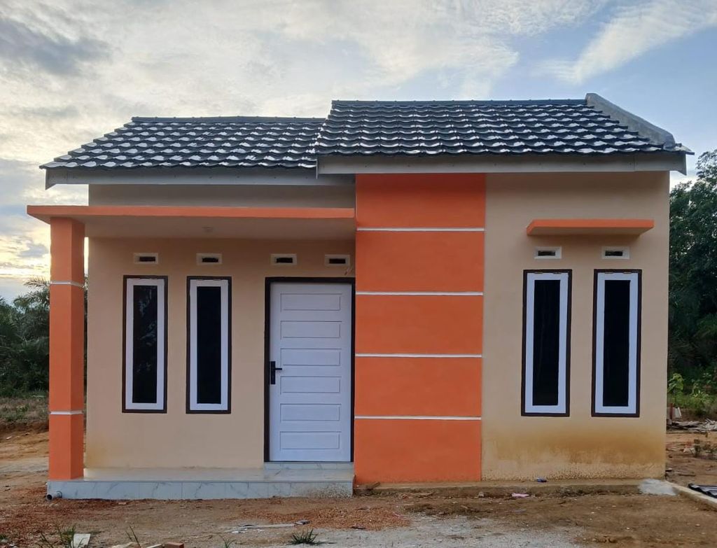 foto tampak rumah tipe RUMAH TAPAK perumahan MUTIA AZZAHRA RESIDENCE