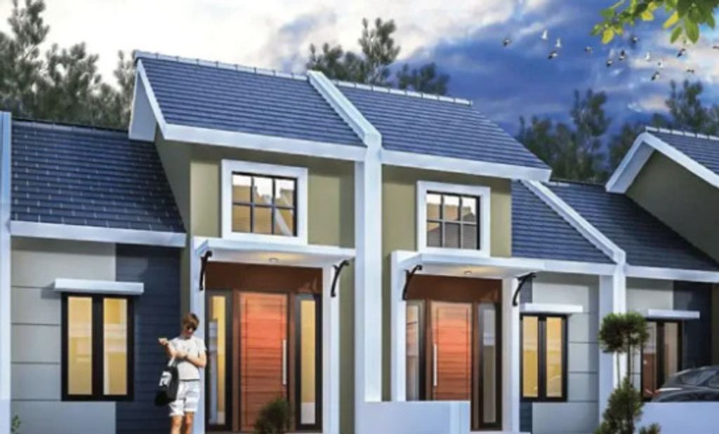 foto tampak rumah tipe 32/72 A perumahan ALANA REGENCY TAMBAK OSO TAHAP 2 DAN 3