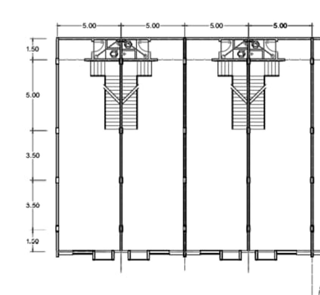 foto denah rumah tipe Ruko 160 perumahan PERMATA GALAXY