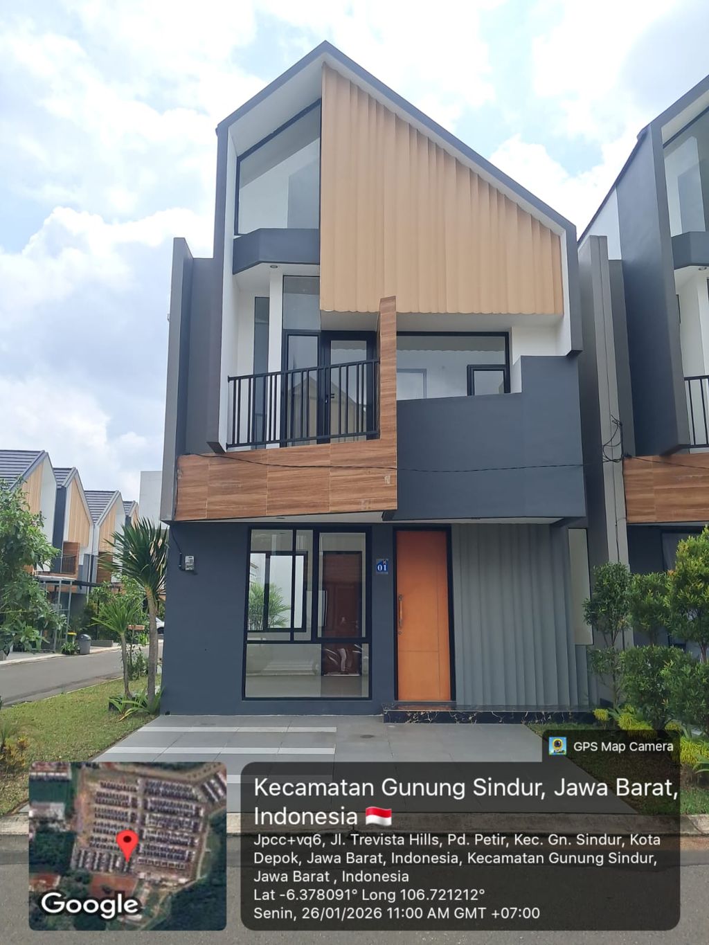 foto contoh rumah perumahan Trevista Hills - Cluster Kebayoran