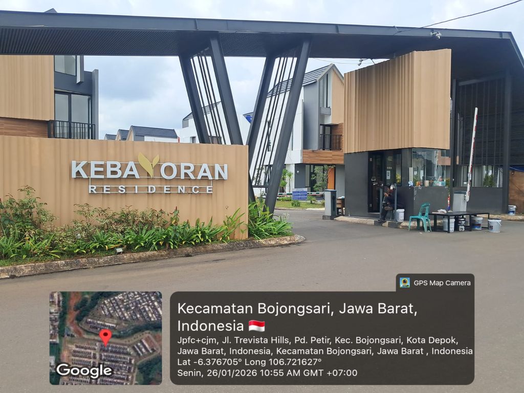 foto gerbang perumahan Trevista Hills - Cluster Kebayoran