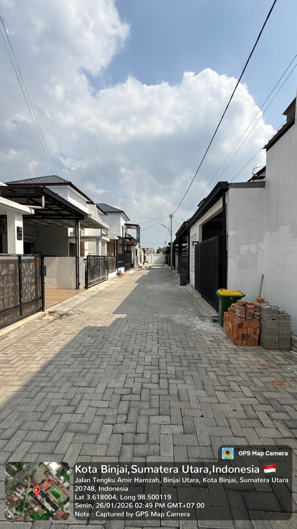 foto posisi tengah perumahan CND VILLAGE 6