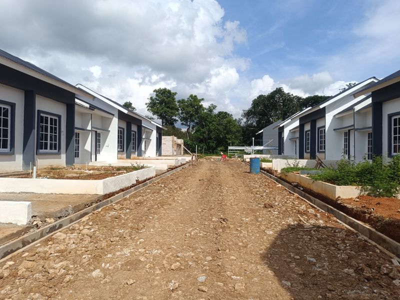 foto posisi tengah perumahan PURNAMA RESIDENCE 2