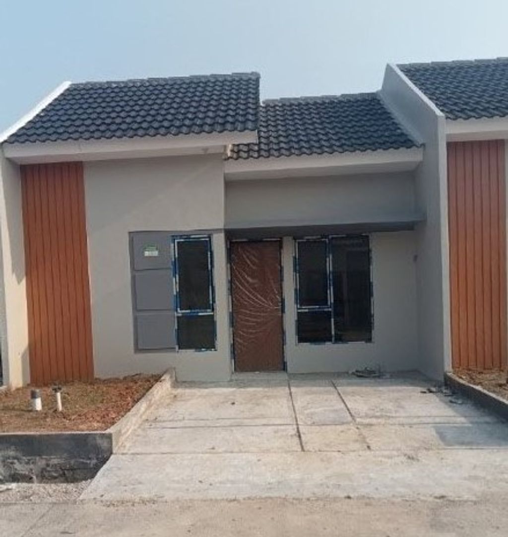 foto tampak rumah tipe 28/90 I2-20 perumahan Mutiara Puri Harmoni 3 Perluasan