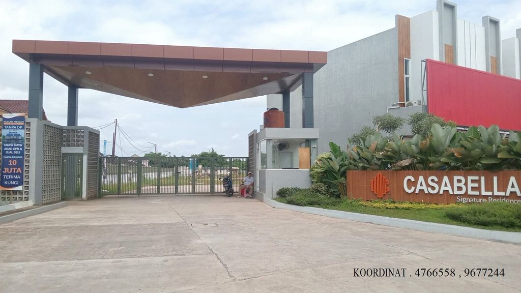 foto posisi tengah perumahan PERUMAHAN CASABELLA