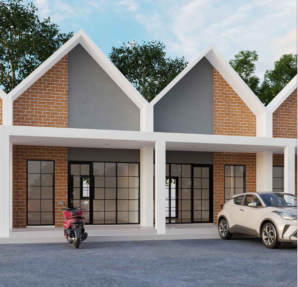 foto tampak rumah tipe KIOS 36/60 perumahan GRAHA TAMANSARI