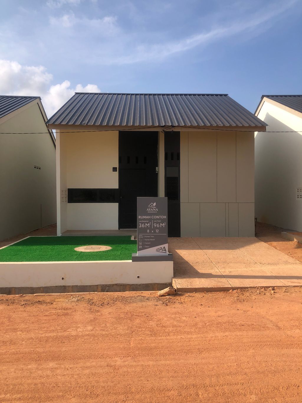 foto contoh rumah perumahan AYANA RESIDENCE