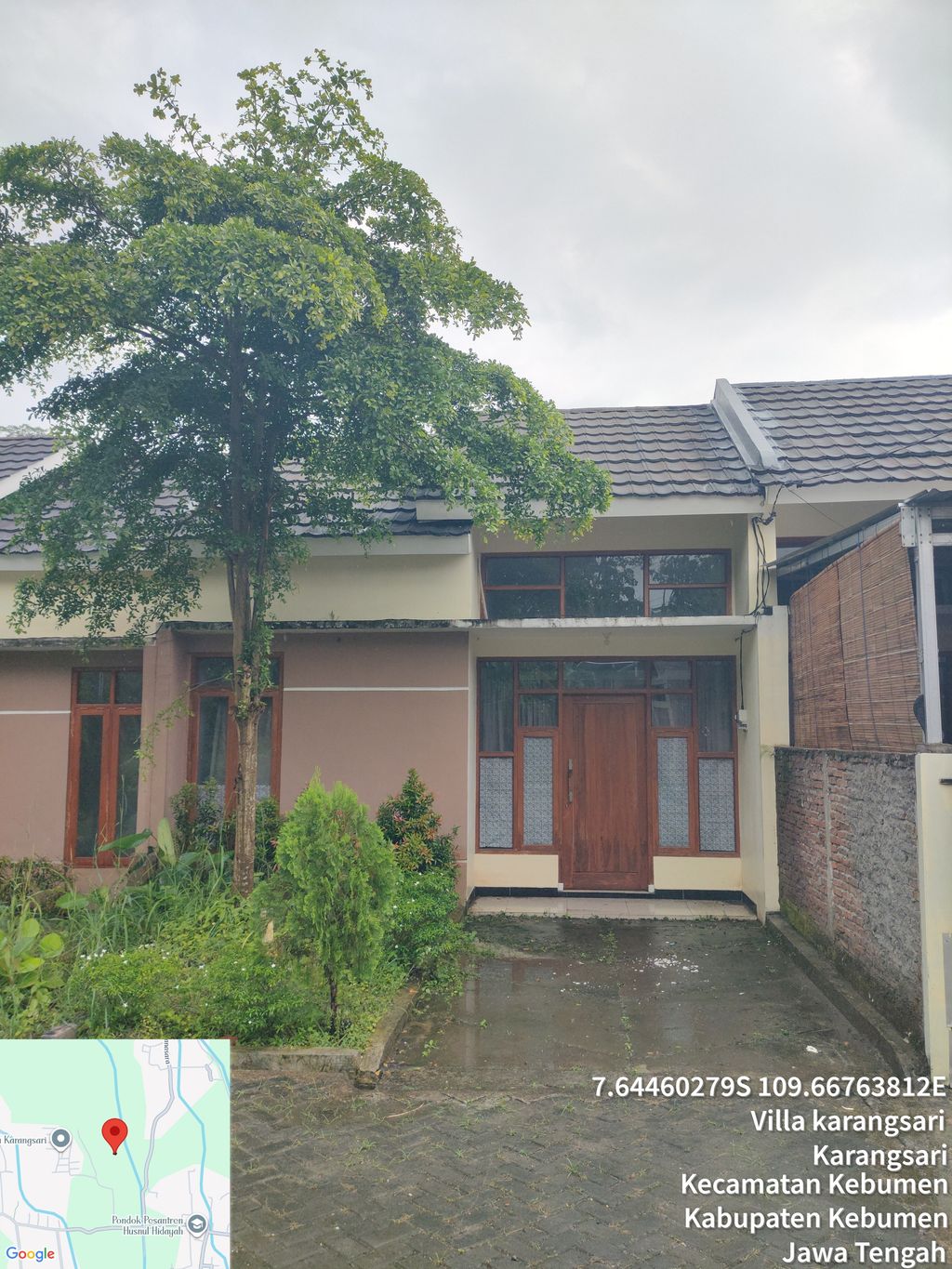 foto contoh rumah perumahan Cluster Natura