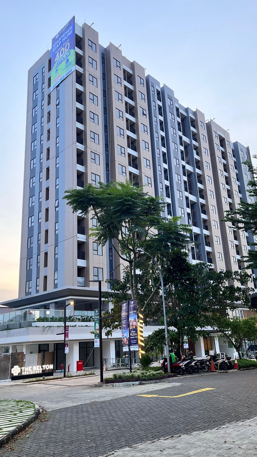 foto tampak rumah tipe 2 BEDROOM A perumahan THE BELTON