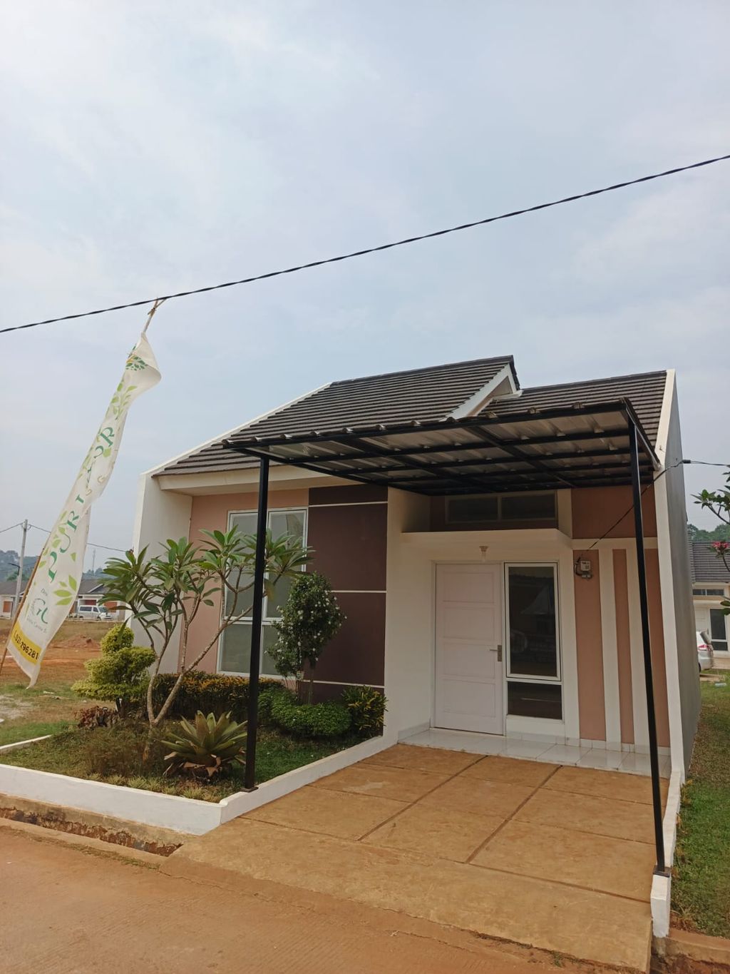 foto tampak rumah tipe KOMERSIL KPRS perumahan Perumahan Puri Asri 3 Tahap 1B