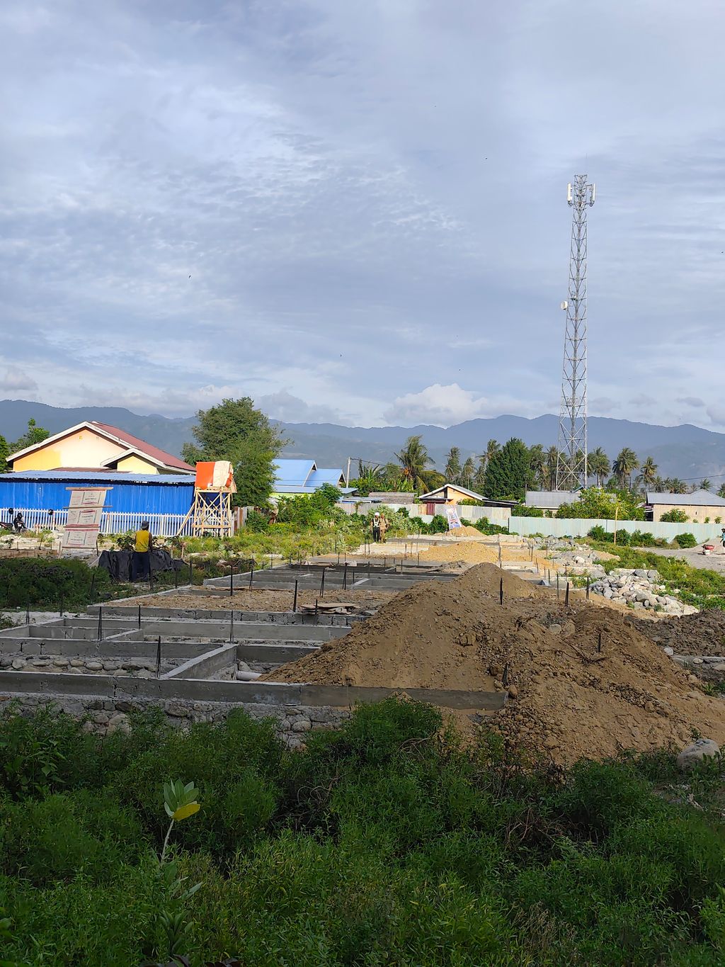 foto posisi tengah perumahan GRAHA PRIMA REGENCY SIGI